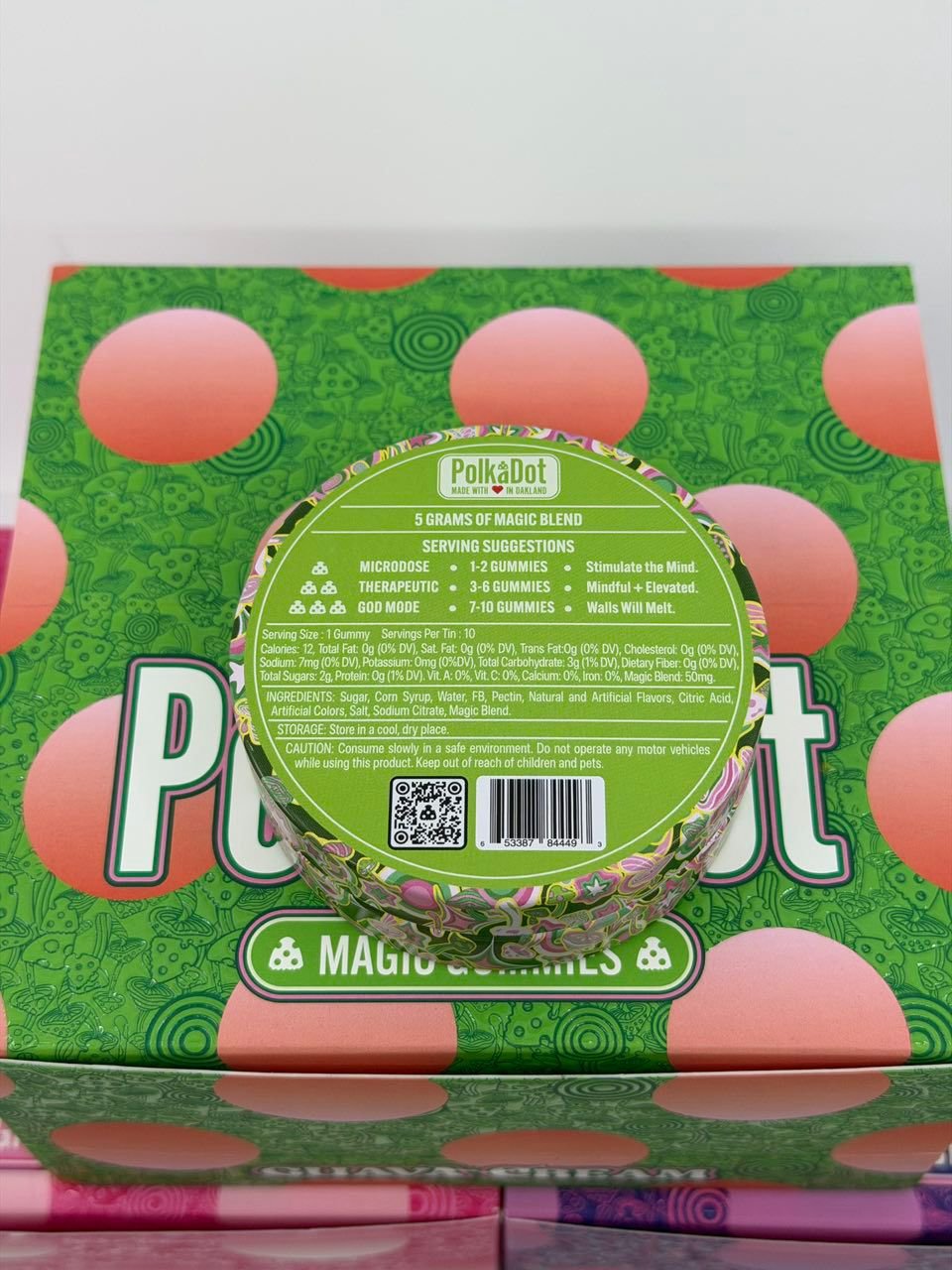 Polkadot 5G Magic Blend Mushroom Gummies Polkadot 5G Magic Blend Mushroom Gummies