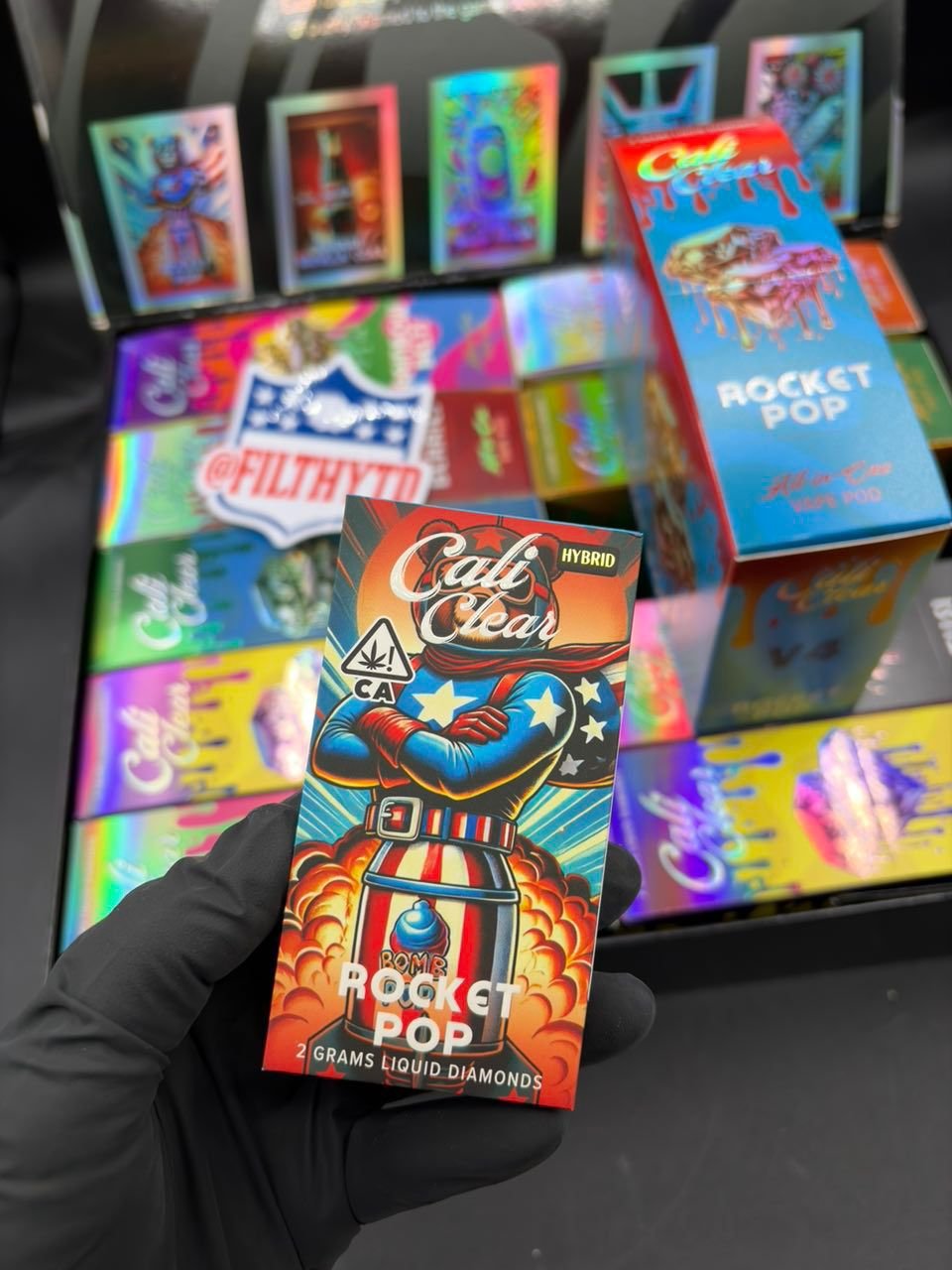 Cali Clear Rocket Pop 2 Grams Disposable Cali Clear Rocket Pop 2 Grams Disposable