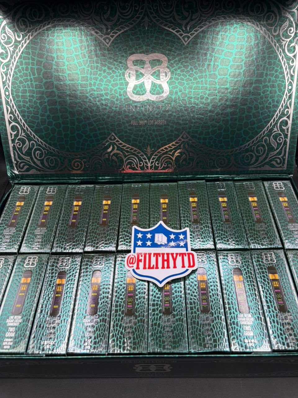 Hitz Infinity Emerald Edition 2G Disposable Hitz Infinity Emerald Edition 2G Disposable