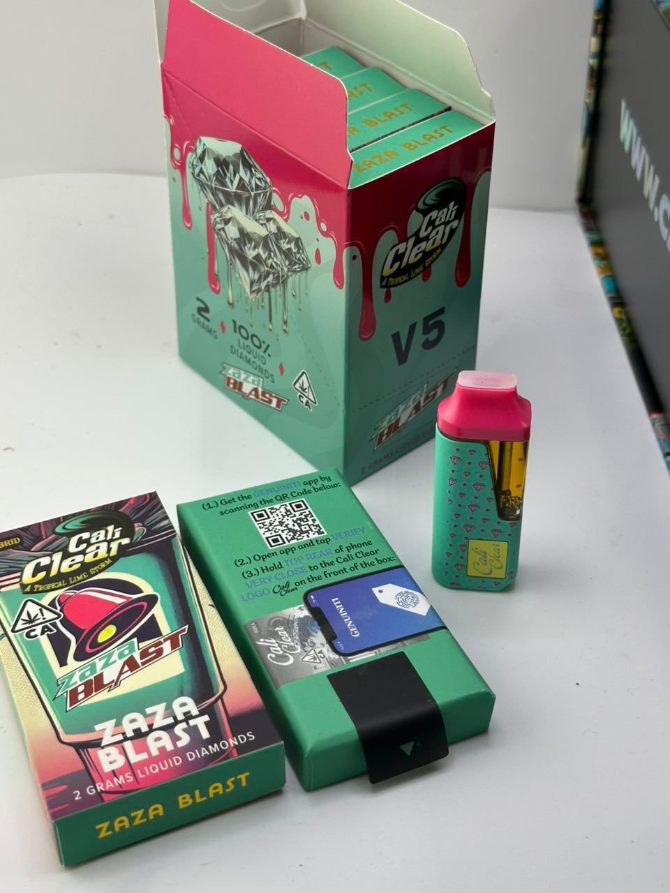 Cali Clear V5 2G Disposable Liquid Diamonds Cali Clear V5 2G Disposable Liquid Diamonds