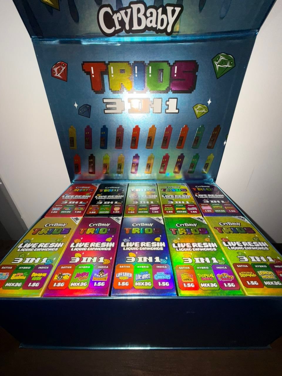 CryBaby Trios 3 In 1 3G Disposable CryBaby Trios 3 In 1 3G Disposable